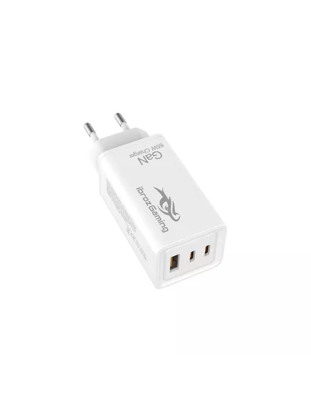 65W GaN mains charger for ROG Ally - Triple USB + USB-C cable 1...