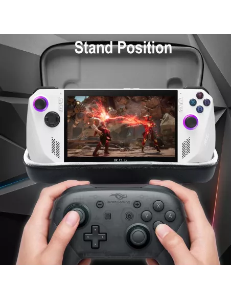 Housse Dédiée Asus ROG Ally Rigide Antichoc avec Stylet et Rangemen...