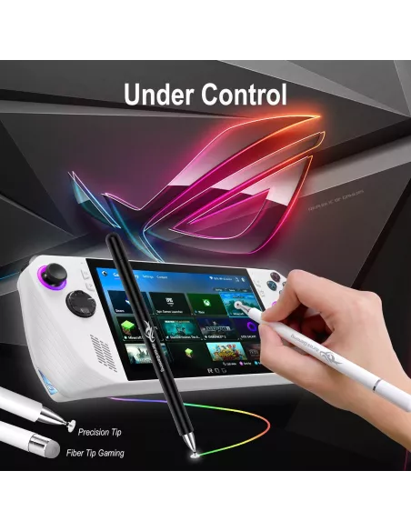 Housse Dédiée Asus ROG Ally Rigide Antichoc avec Stylet et Rangemen...