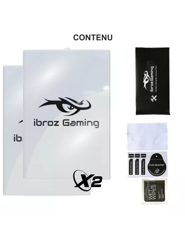 Set of 2 premium anti blue light screen protectors for ROG Ally...
