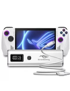 ibroz-ROG Ally Power Bank - USB-C External Battery - 100W - 20000mAh - Led Display - 4 Ports - Fast Charge