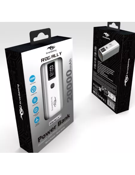 ROG Ally Power Bank - 20000 mAh External Battery - 100W, USB-C - Af...