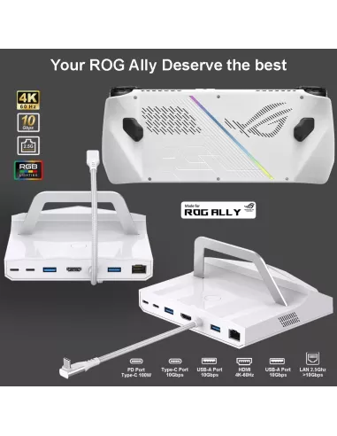 ROG Ally - Multiport docking station-maximum power