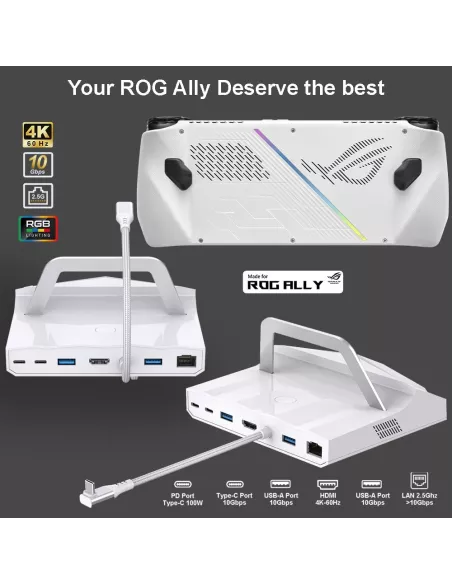 ROG Ally - Multiport docking station-maximum power