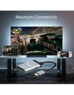 Adaptateur USB-C vers HDMI 4K, 3D, PD3.0 - 100W, USB-C 2.0 | Ibroz 2