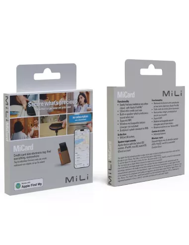 MiLi MiCard tracker credit card size locator | Ibroz