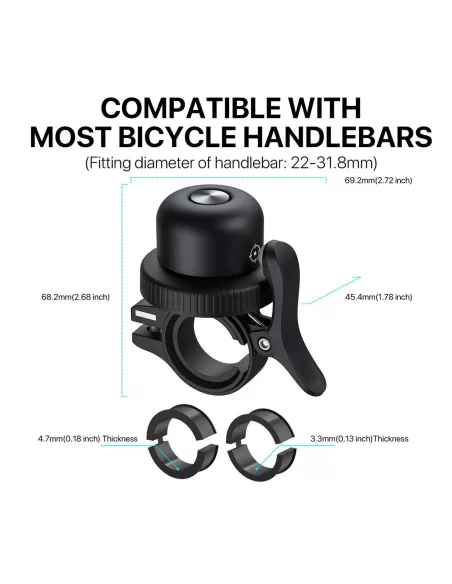 MiLi MiBell bike and scooter locator bell tracker | Ibroz