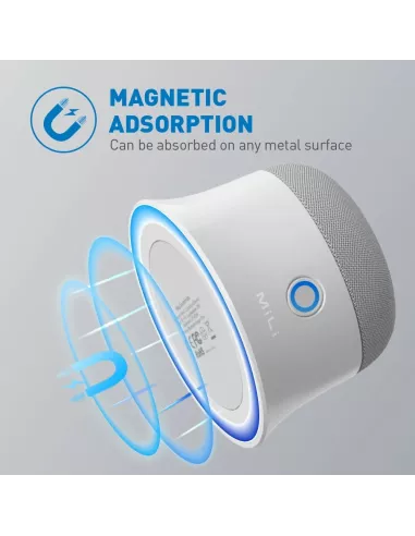 MiLi Mag SoundMate Enceinte Bluetooth Magnetique | Ibroz
