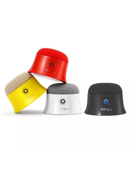 MiLi Mag SoundMate Enceinte Bluetooth Magnetique - Red | Ibroz
