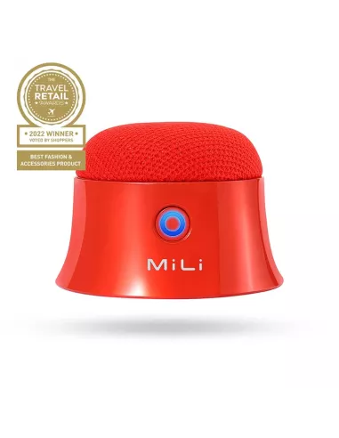 ibroz- MiLi Mag SoundMate Enceinte Bluetooth Magnetique rouge red