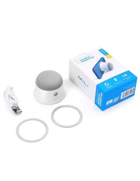 MiLi Mag SoundMate Enceinte Bluetooth Magnetique - Black | Ibroz
