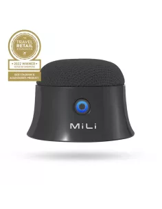 ibroz- MiLi Mag SoundMate Enceinte Bluetooth Magnetique black noire