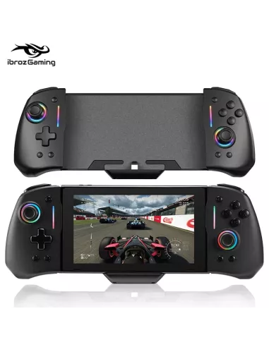 ibroz - Contrôleur filaire ergonomique avec Gyro 6 axes pour Nintendo Switch/OLED