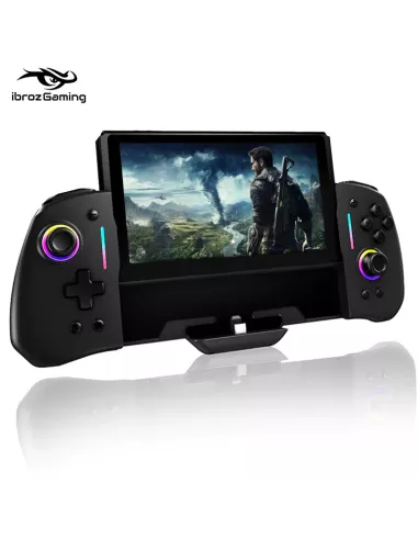 Contrôleur filaire ergonomique avec Gyro 6 axes pour Nintendo Switc...