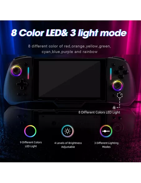 Contrôleur filaire ergonomique avec Gyro 6 axes pour Nintendo Switch/OLED