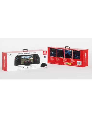 Contrôleur filaire ergonomique avec Gyro 6 axes pour Nintendo Switch/OLED