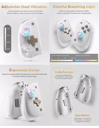 copy of Contrôleur filaire ergonomique avec Gyro 6 axes pour Nintendo Switch/OLED