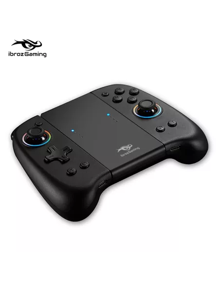 Paire de manettes Joycon RGB pour Nintendo Switch/OLED - Noir | Ibroz