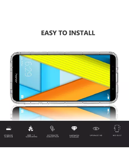 Honor 7A - Pack Coque antichocs + Protection écran 9H | Ibroz