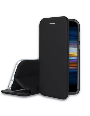 Sony XPERIA L3 Leather Case Folio CLAM | Ibroz