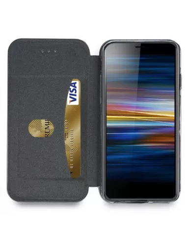Sony XPERIA L3 Leather Case Folio CLAM | Ibroz