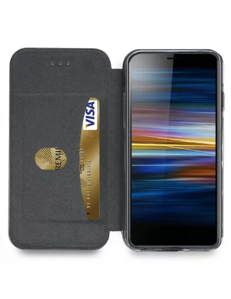 Sony XPERIA L3 Etui Cuir Folio CLAM | Ibroz