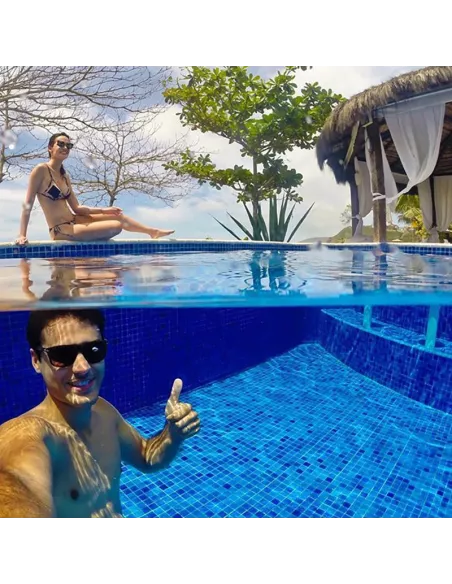 Dôme Telesin pour GoPro Hero 3-4 | Ibroz