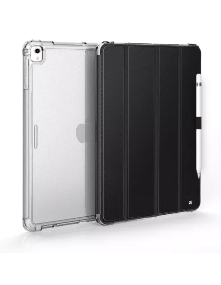 iPad Classic 10. 2" - Coque Anti chocs + Smart Cover + Noir | Ibroz