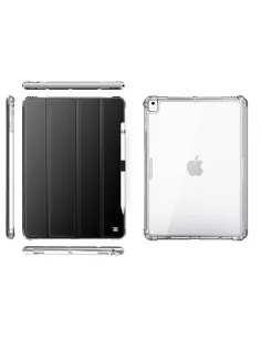 iPad Classic 9.7" (5th Gen) - Coque Anti chocs + Smart Cover - Noir... 2