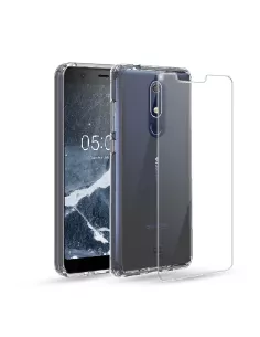 Nokia 5.1 Reinforced shell + 9h tempered glass | Ibroz 2