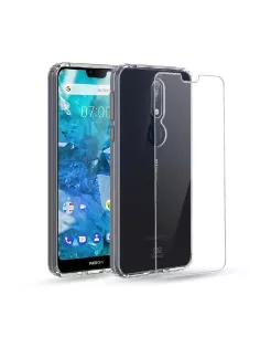 Nokia 7.1 Reinforced shell + 9h tempered glass | Ibroz 2