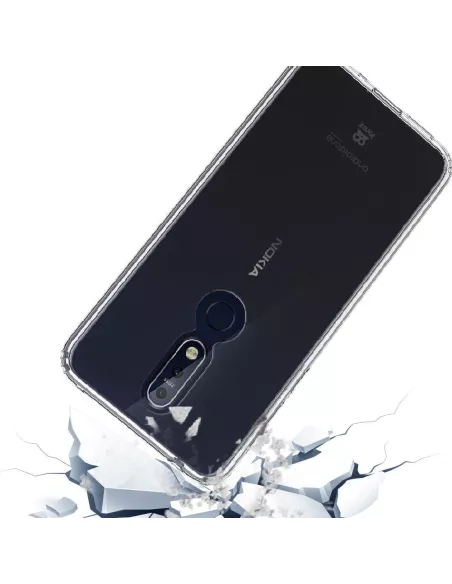 Nokia 7.1 Coque renforcée + Verre trempé 9h | Ibroz
