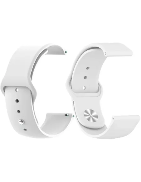 Samsung / Huawei Universal SoftTouch Wristband - 20mm - White | Ibroz