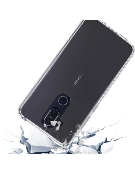 Nokia 8.1 Reinforced shell + 9h tempered glass | Ibroz