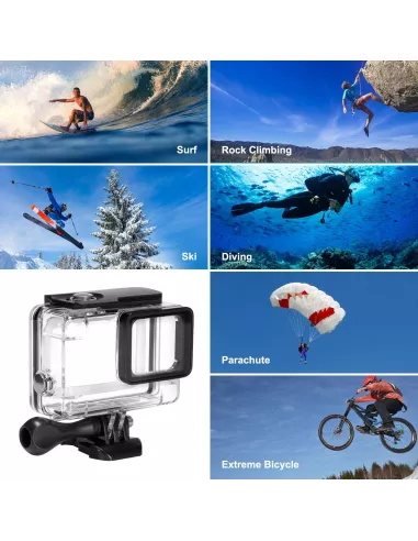 50m waterproof diving case GoPro Hero 5 - 6 and Hero 7 B...