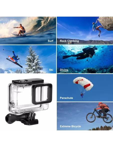 50m waterproof diving case GoPro Hero 5 - 6 and Hero 7 B...