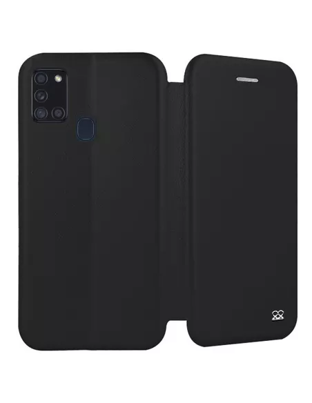 Samsung Galaxy A21s Etui Cuir Folio Clam | Ibroz