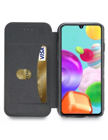 Samsung Galaxy A41 Etui Cuir Folio Clam | Ibroz