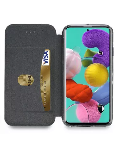 Samsung Galaxy A51 Etui Cuir Folio Clam | Ibroz