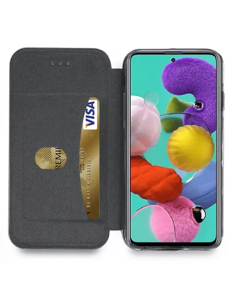 Samsung Galaxy A51 Etui Cuir Folio Clam | Ibroz
