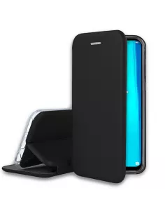 Huawei Y9 2019 Etui folio cuir CLAM | Ibroz