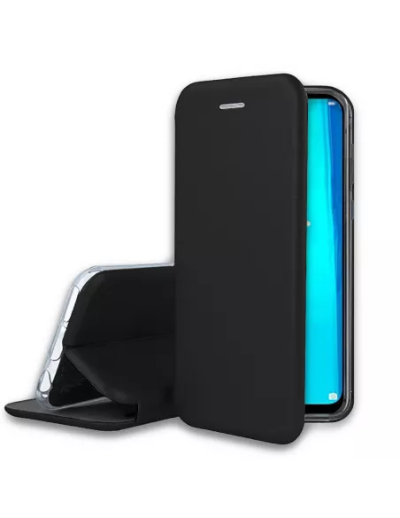 Huawei Y9 2019 Leather folio case CLAM | Ibroz