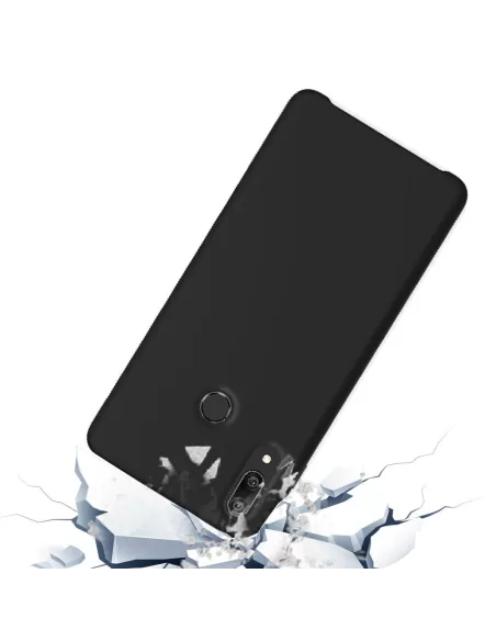 Huawei Y7 2019 Liquid Silicone Soft Touch Case - Black | Ibroz