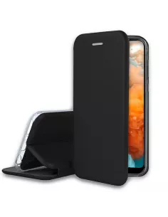 Huawei Y6 2019 Etui folio cuir CLAM | Ibroz