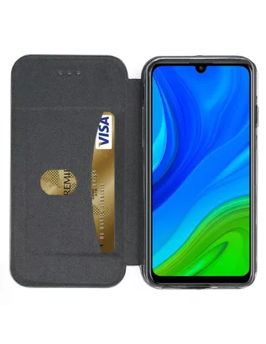 Huawei PSmart (2020) Etui Cuir Folio Clam | Ibroz