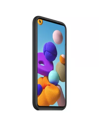 Galaxy A21s Coque Liquid Silicone Soft Touch | Ibroz