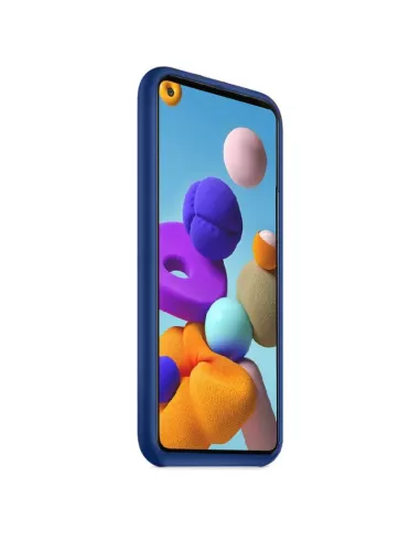 Galaxy A21s Coque Liquid Silicone Soft Touch | Ibroz