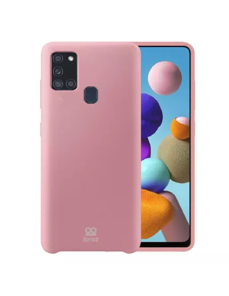 Galaxy A21s Coque Liquid Silicone Soft Touch | Ibroz