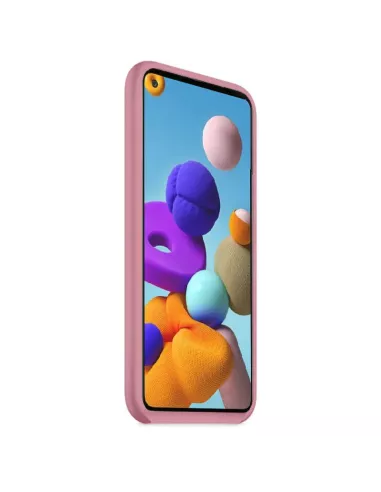 Galaxy A21s Coque Liquid Silicone Soft Touch | Ibroz