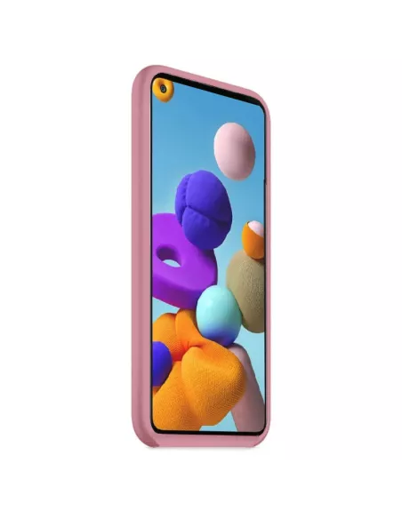 Galaxy A21s Coque Liquid Silicone Soft Touch | Ibroz